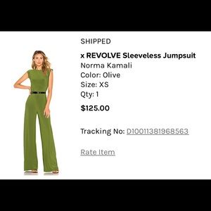 X revolve sleeveless jumpsuit